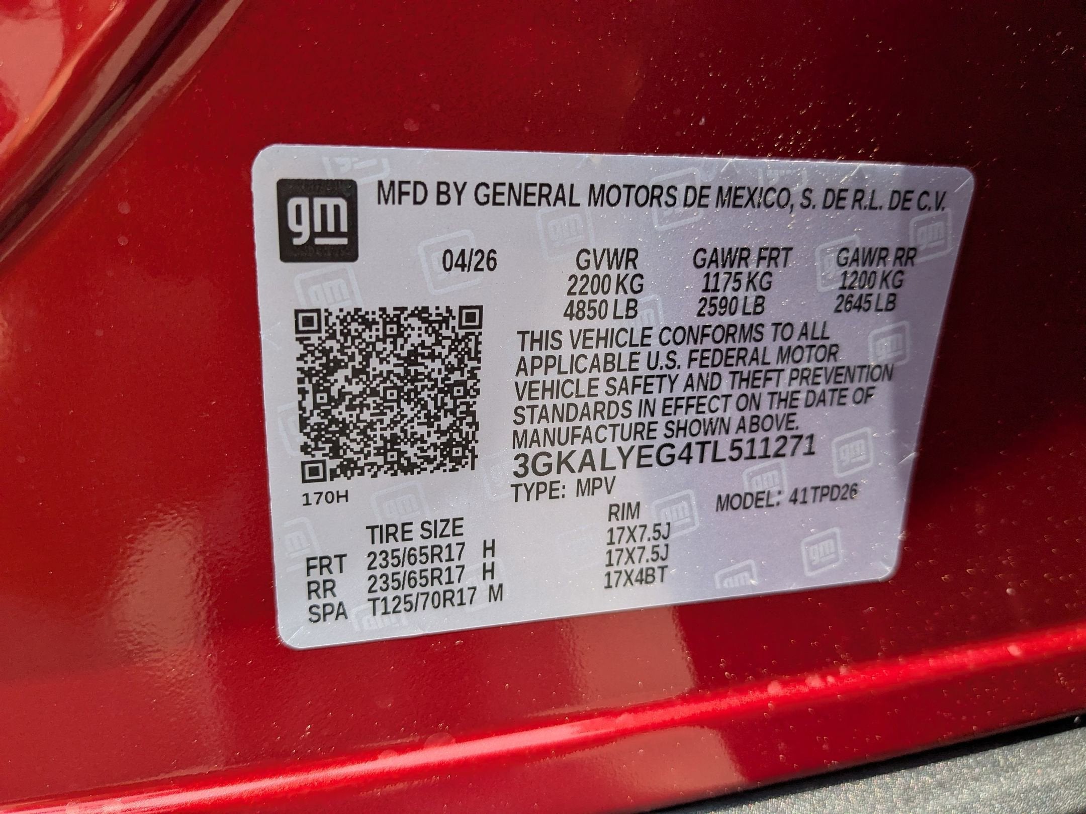 2026 GMC Terrain AT4