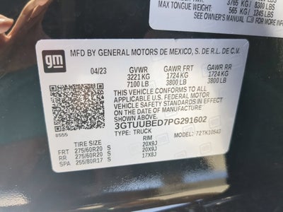 2023 GMC Sierra 1500 SLE