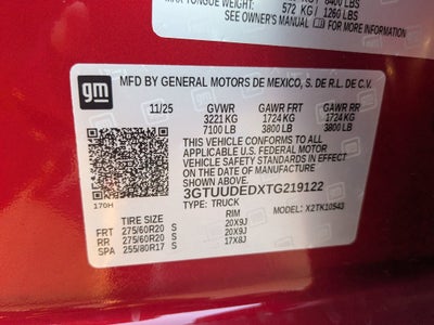 2026 GMC Sierra 1500 SLT