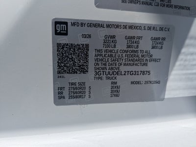 2026 GMC Sierra 1500 SLT