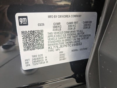 2026 Chevrolet Trax 2RS