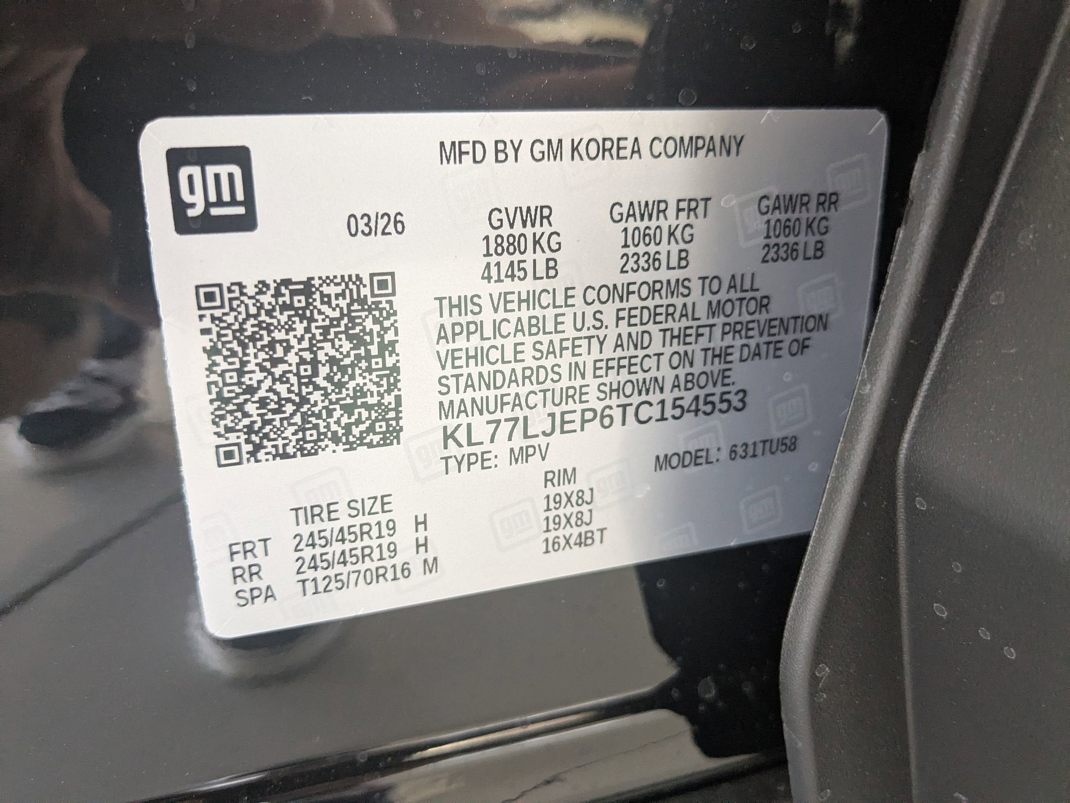 2026 Chevrolet Trax 2RS
