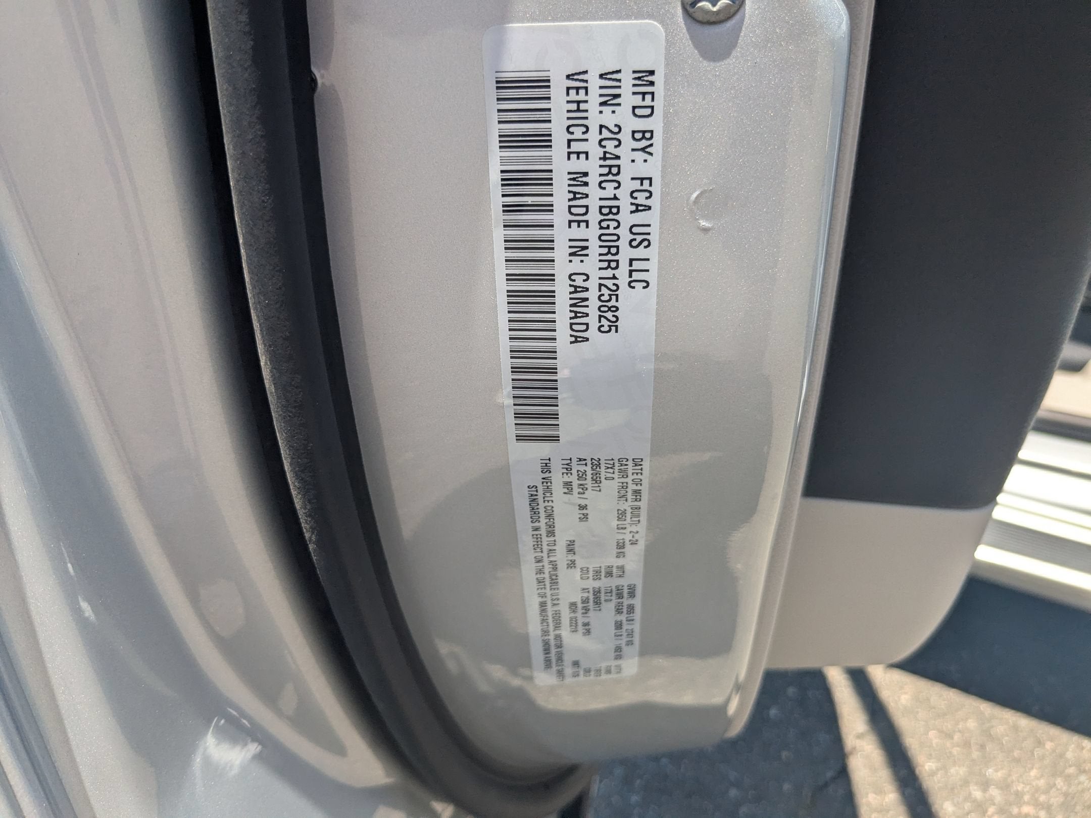 2024 Chrysler Pacifica Touring L