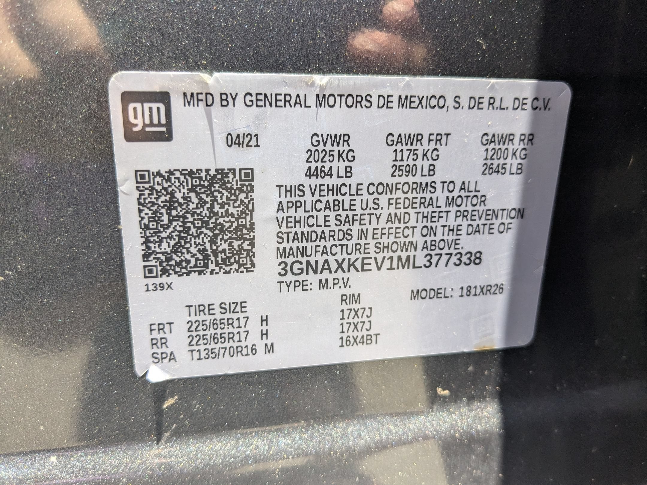 2021 Chevrolet Equinox LT