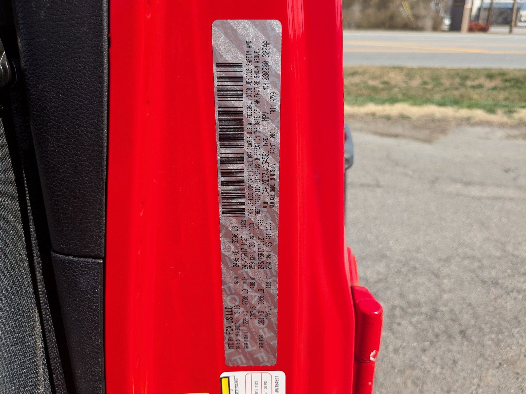 2018 Jeep Wrangler Unlimited Sport 4x4