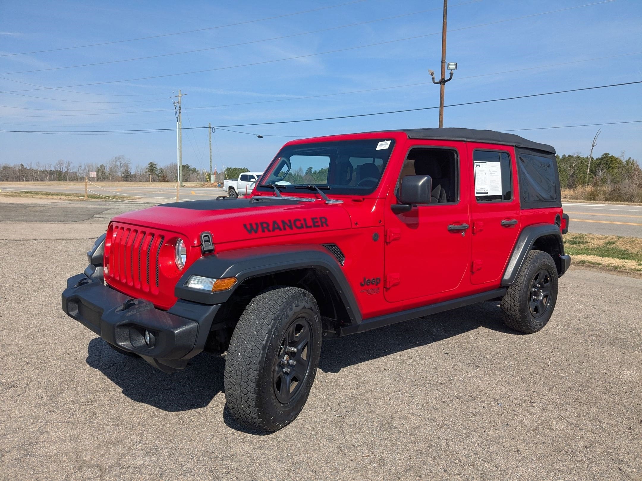 2018 Jeep Wrangler Unlimited Sport 4x4