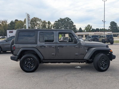 2026 Jeep Wrangler WRANGLER 4-DOOR SPORT