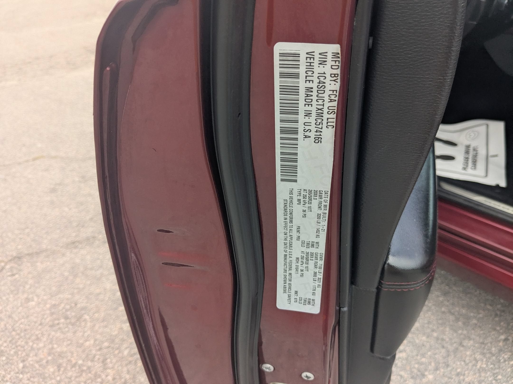 2021 Dodge Durango R/T AWD