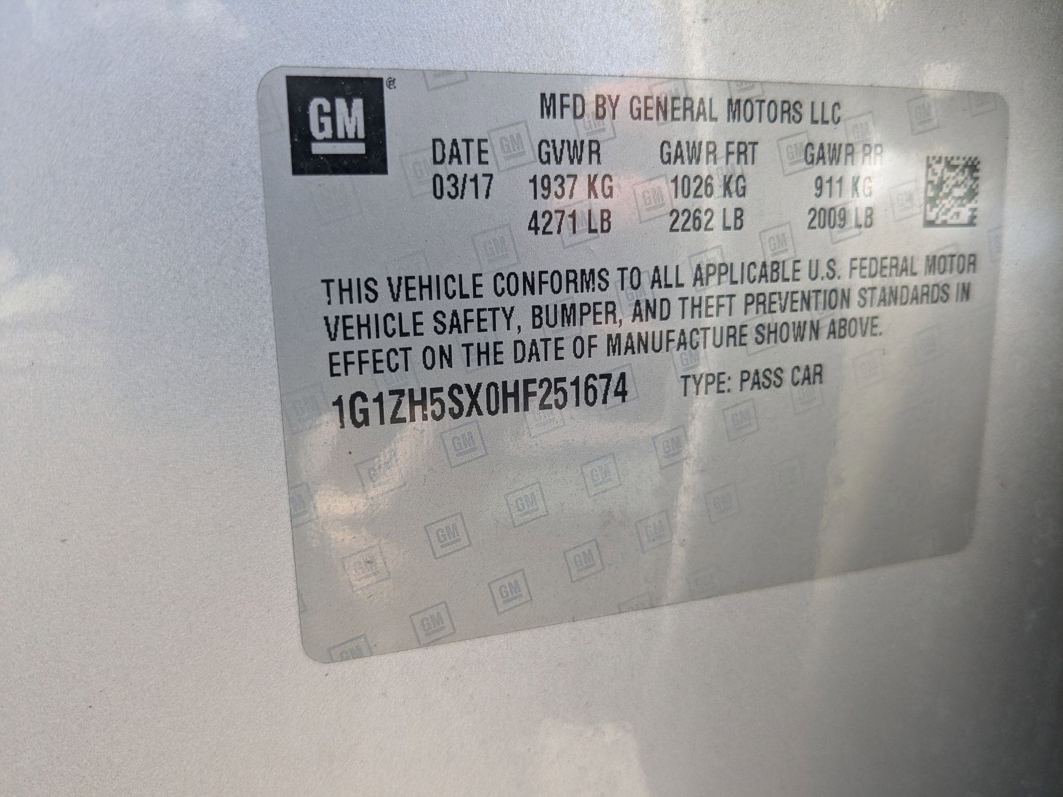 2017 Chevrolet Malibu Premier