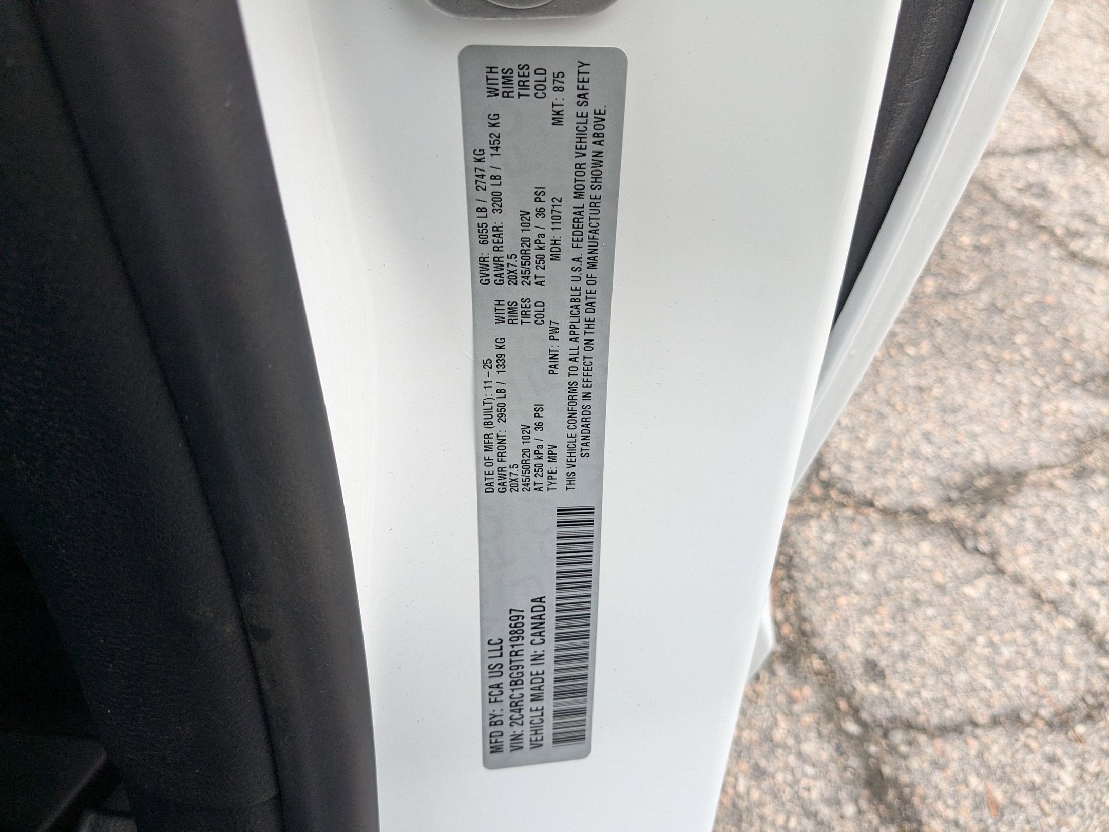 2026 Chrysler Pacifica PACIFICA SELECT