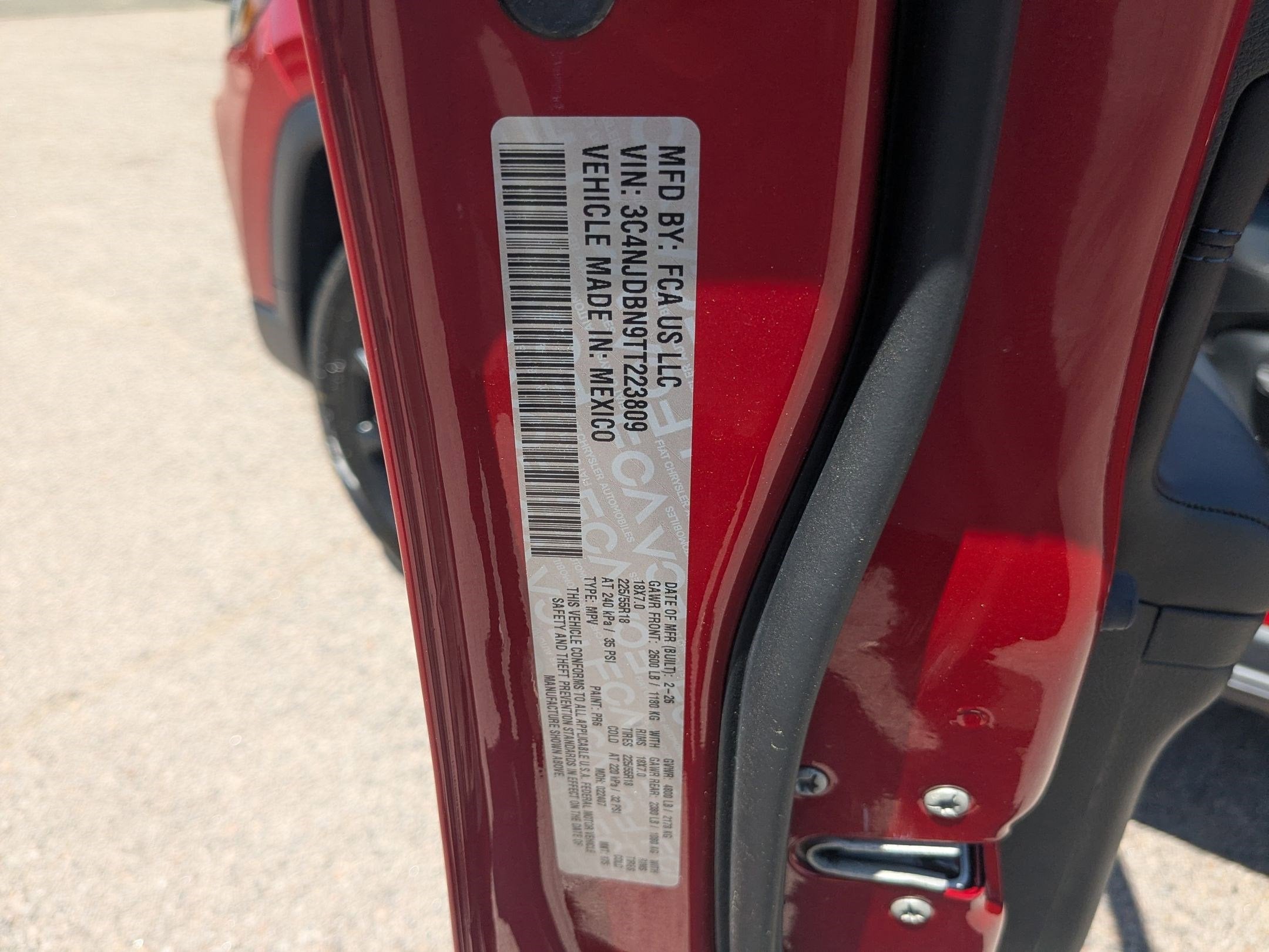 2026 Jeep Compass COMPASS LATITUDE ALTITUDE 4X4