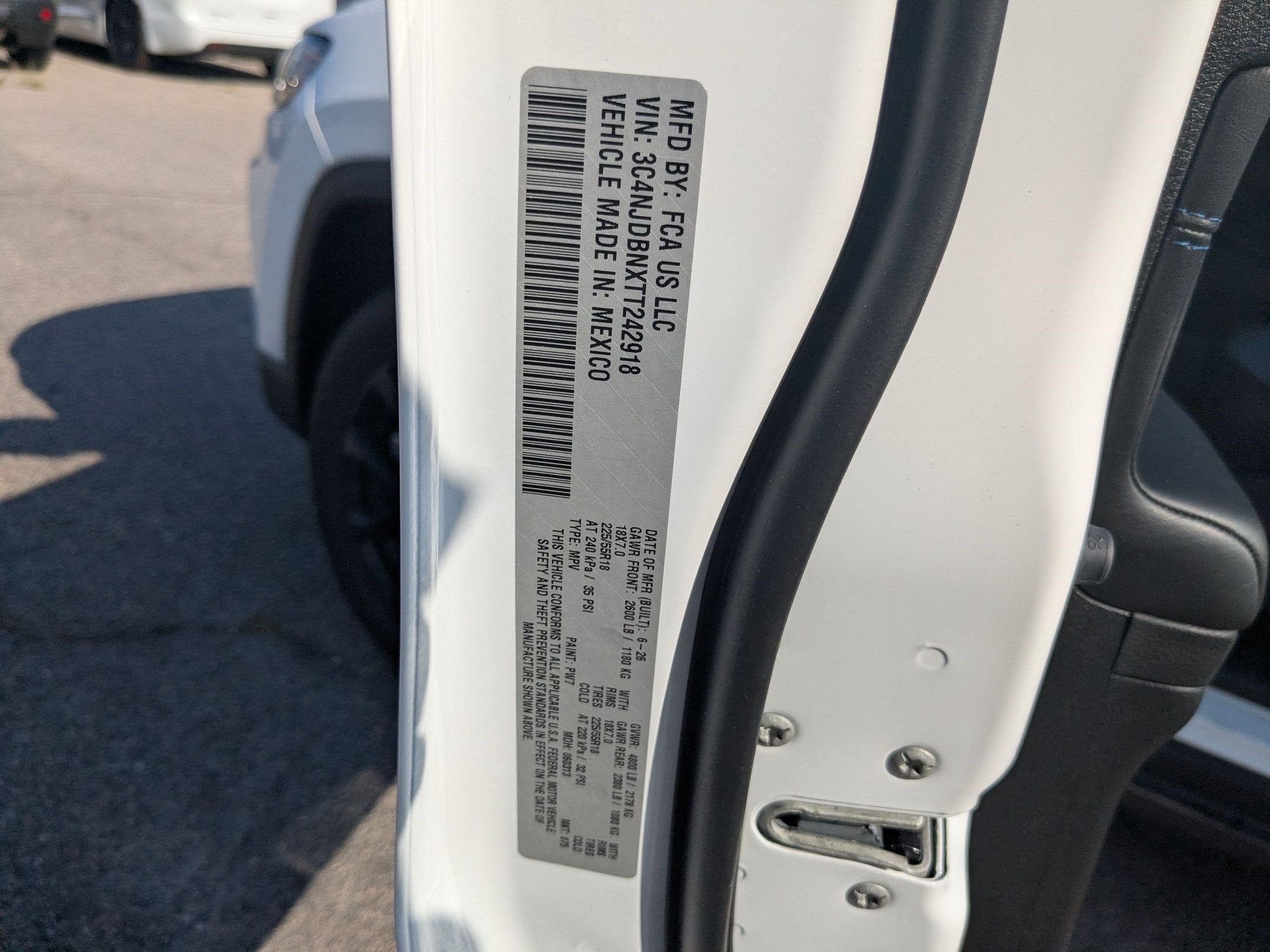 2026 Jeep Compass COMPASS LATITUDE ALTITUDE 4X4