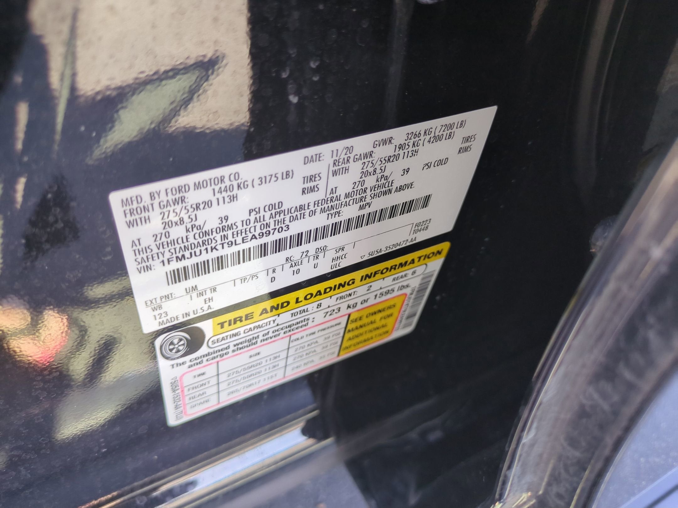 2020 Ford Expedition Limited