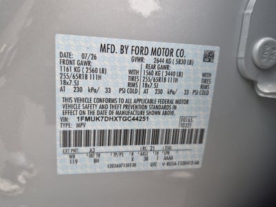 2026 Ford Explorer Active