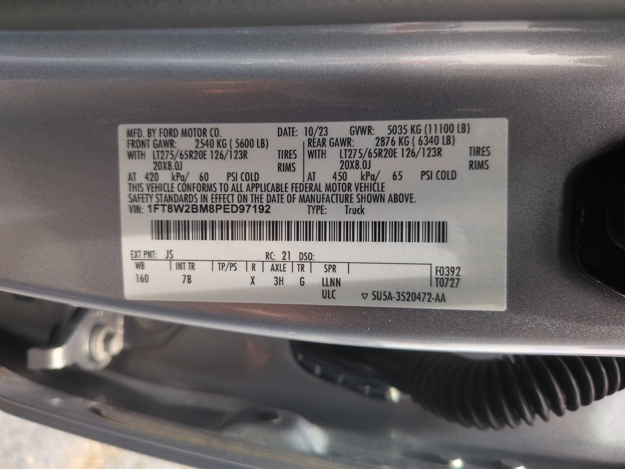 2023 Ford Super Duty F-250 SRW Platinum