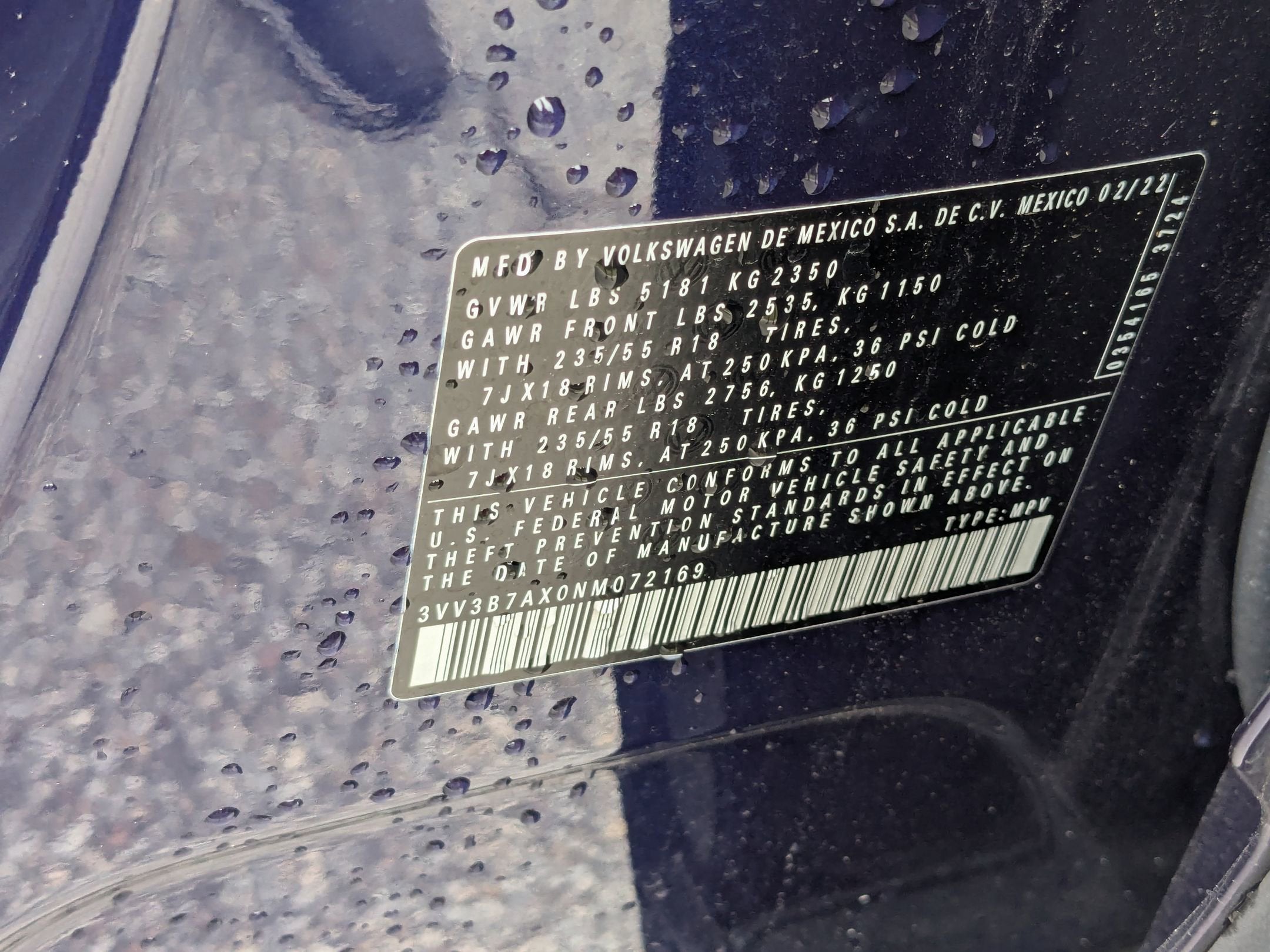 2022 Volkswagen Tiguan SE