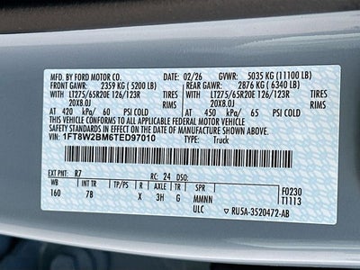 2026 Ford F-250SD Platinum 4WD CREW CAB