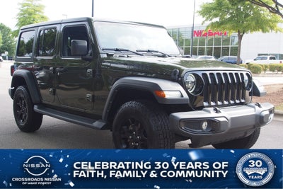 2022 Jeep Wrangler Unlimited Willys