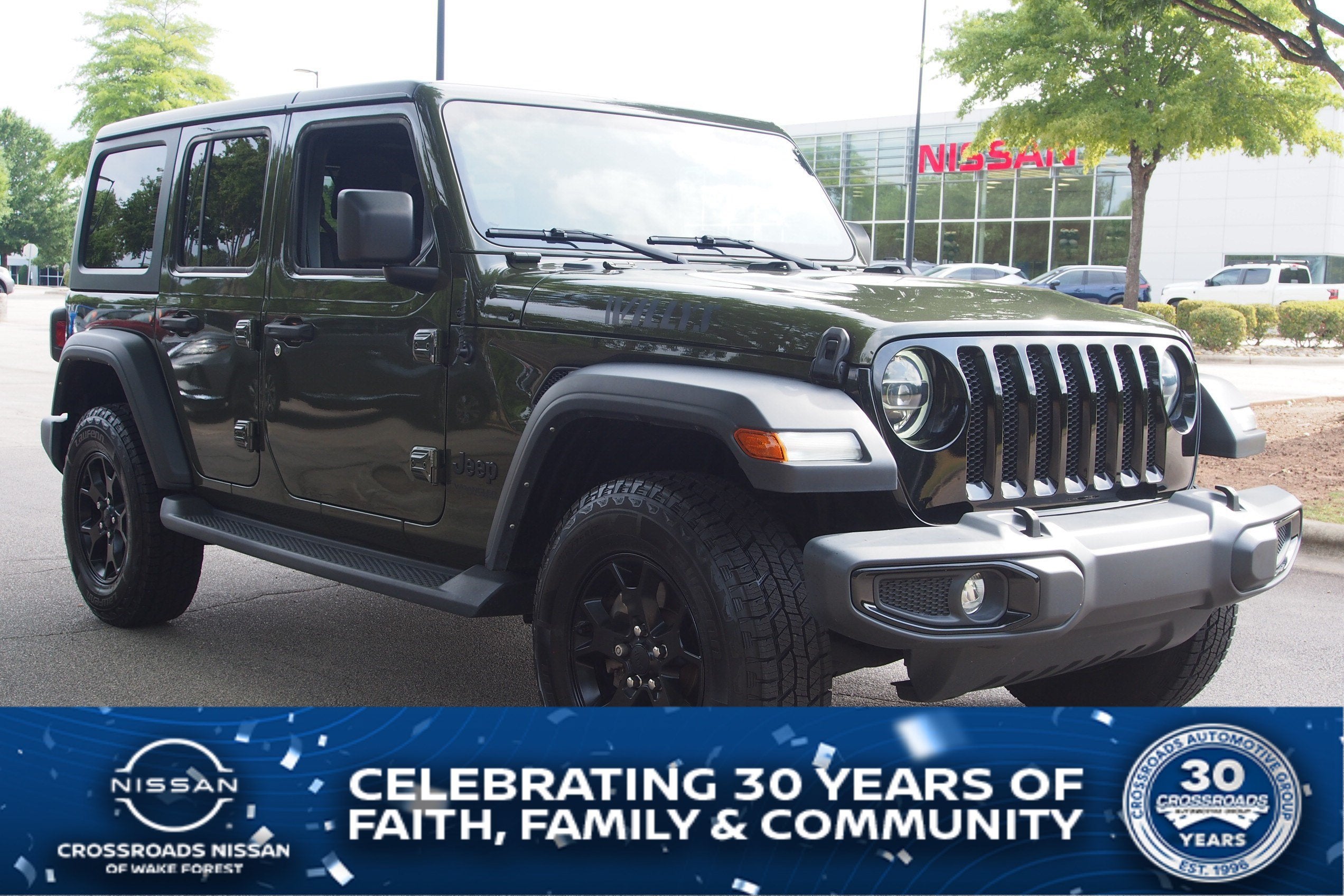 2022 Jeep Wrangler Unlimited Willys