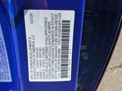 2026 Honda Accord Hybrid Sport