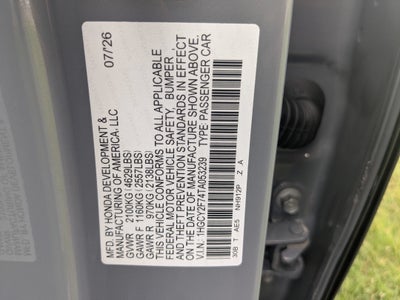 2026 Honda Accord Hybrid Sport-L