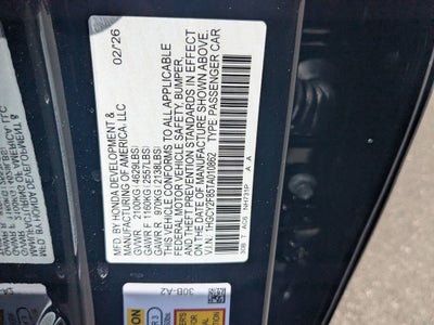 2026 Honda Accord Hybrid Touring