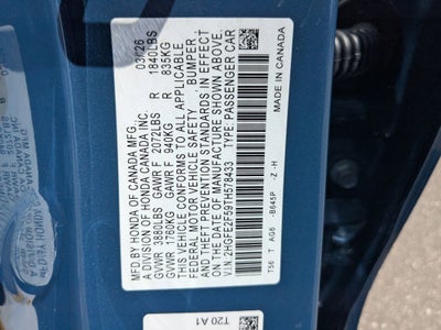 2026 Honda Civic Sedan Sport