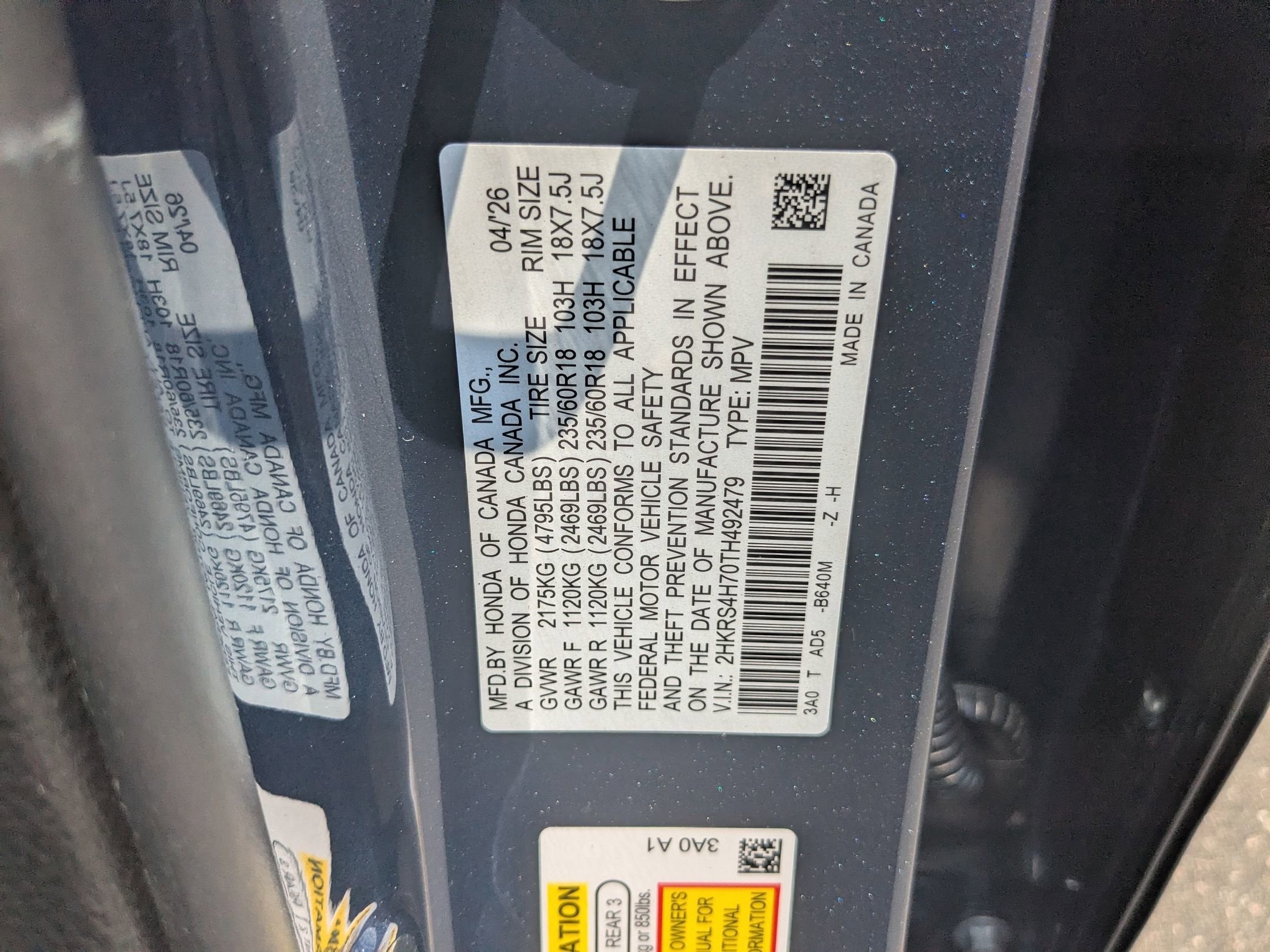 2026 Honda CR-V EX-L
