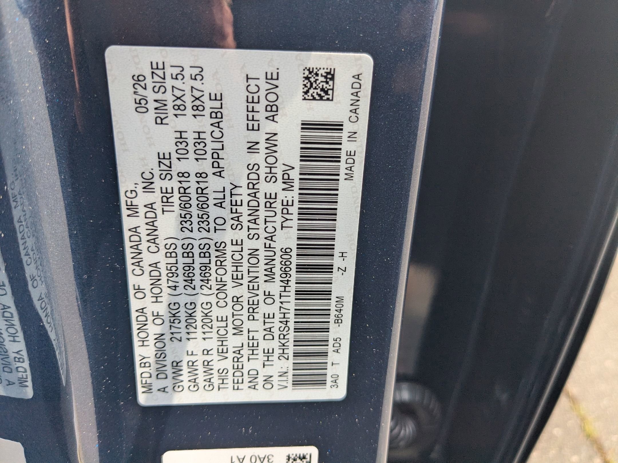 2026 Honda CR-V EX-L