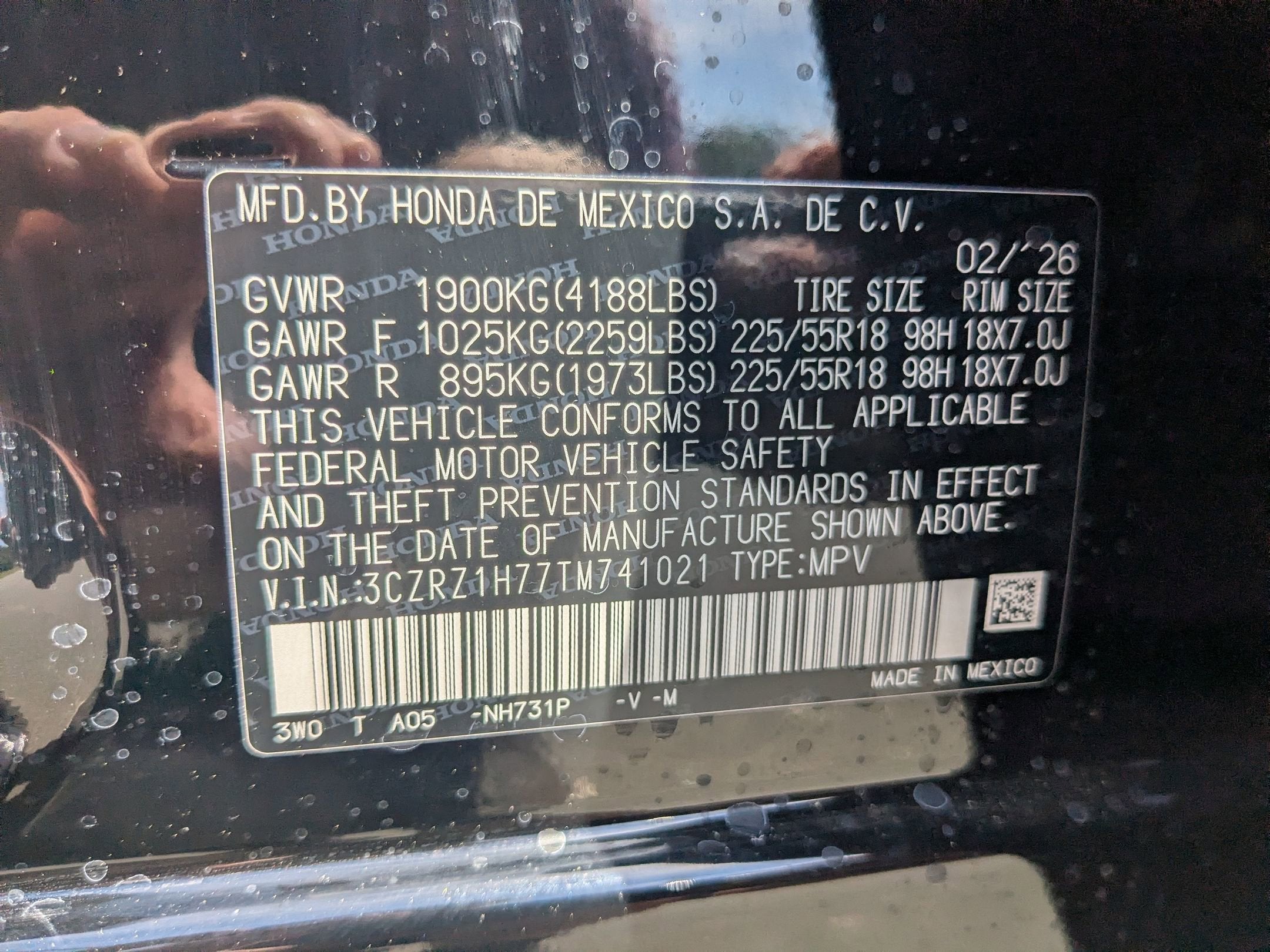 2026 Honda HR-V EX-L