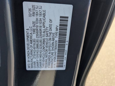 2026 Honda Odyssey EX-L