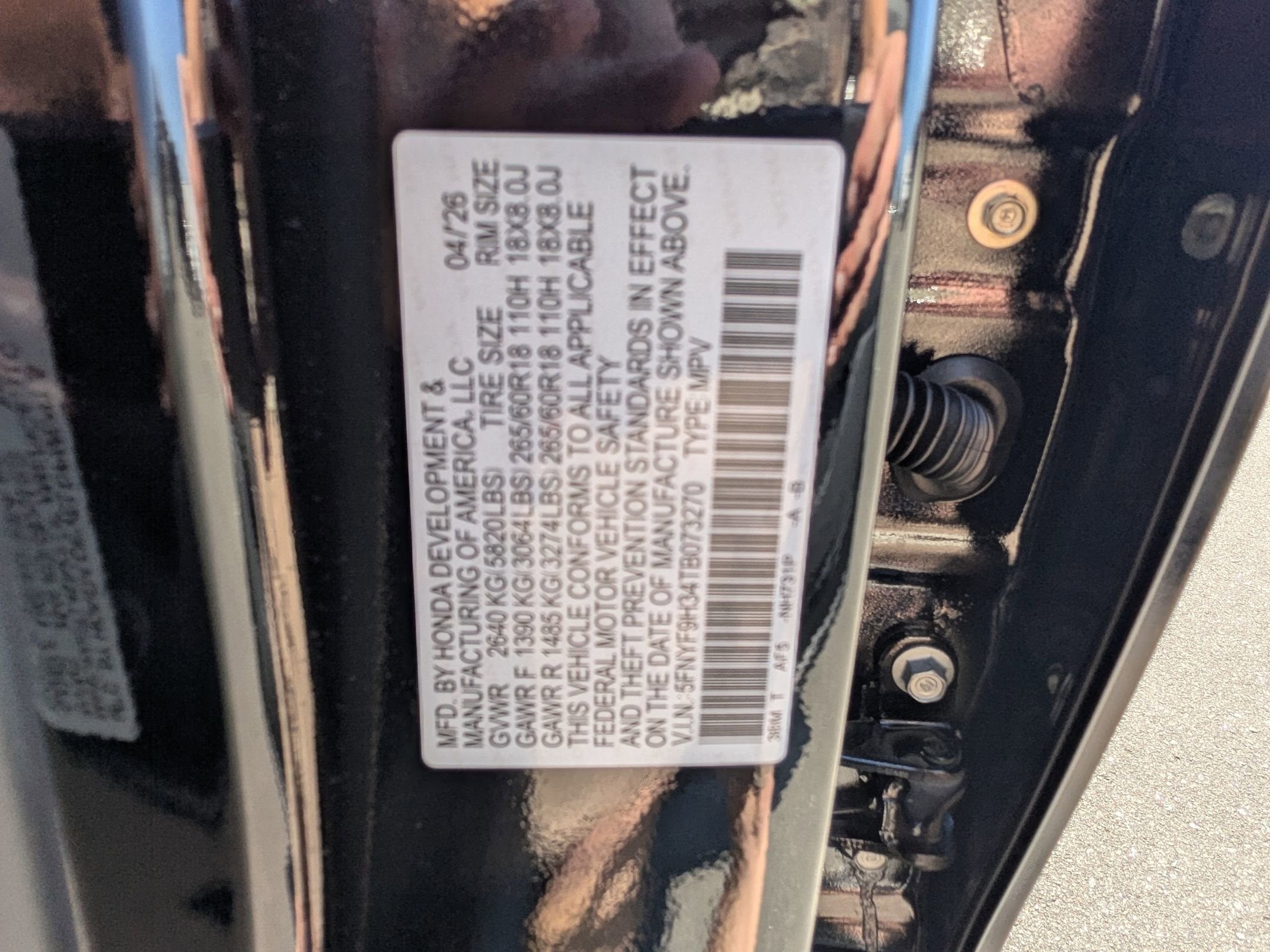 2026 Honda Passport RTL Towing
