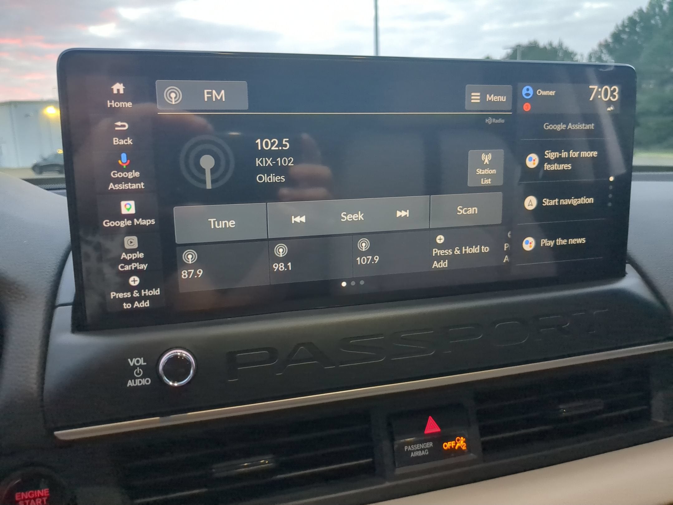 2026 Honda Passport RTL