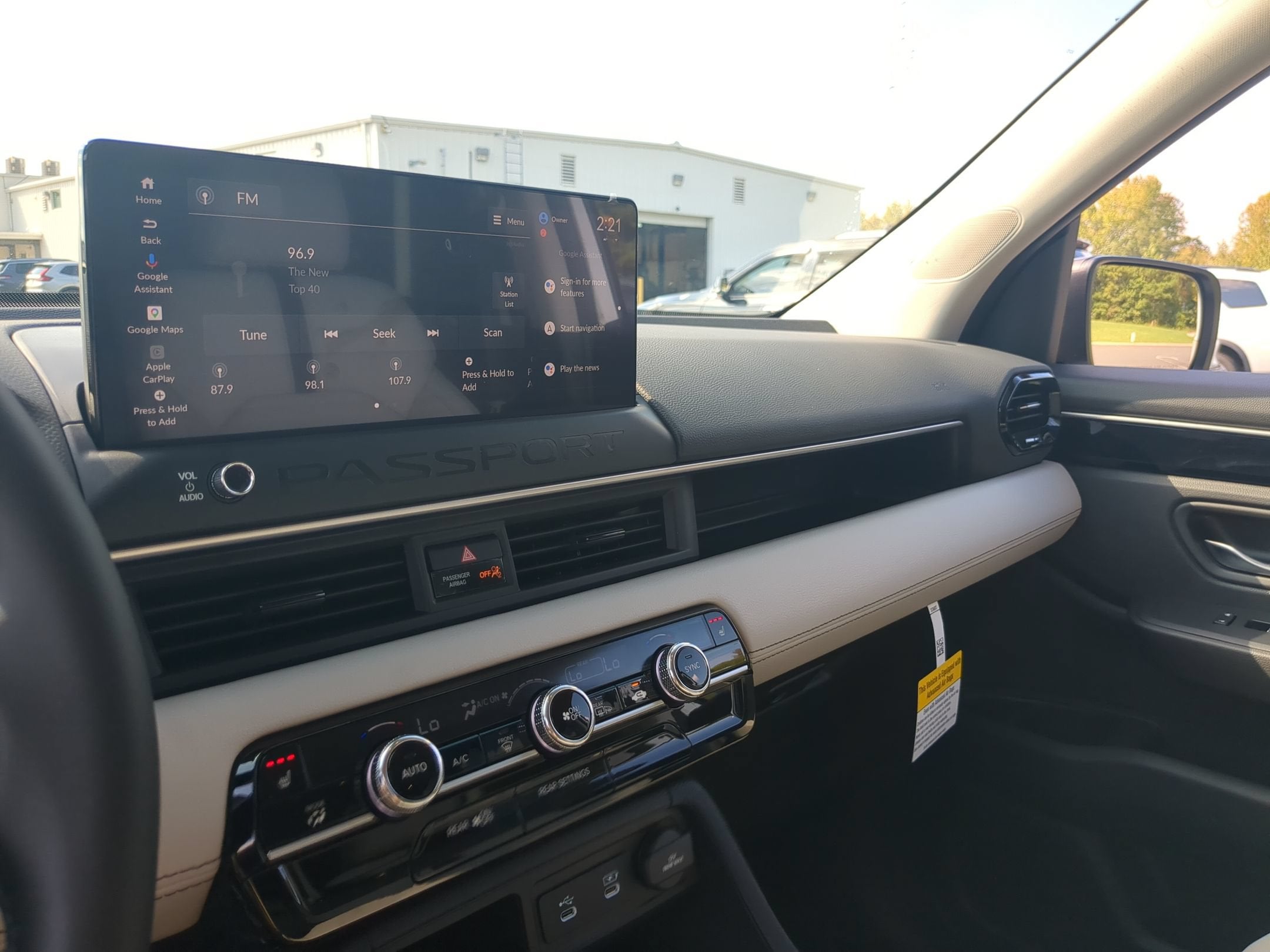 2026 Honda Passport RTL Towing