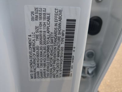 2026 Honda Passport RTL Towing