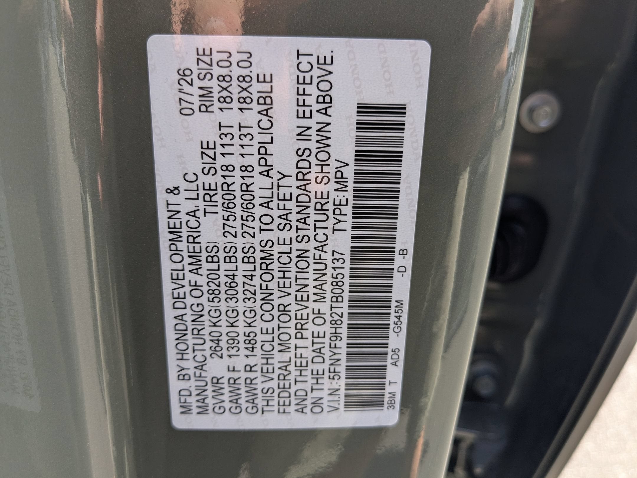 2026 Honda Passport TrailSport Elite