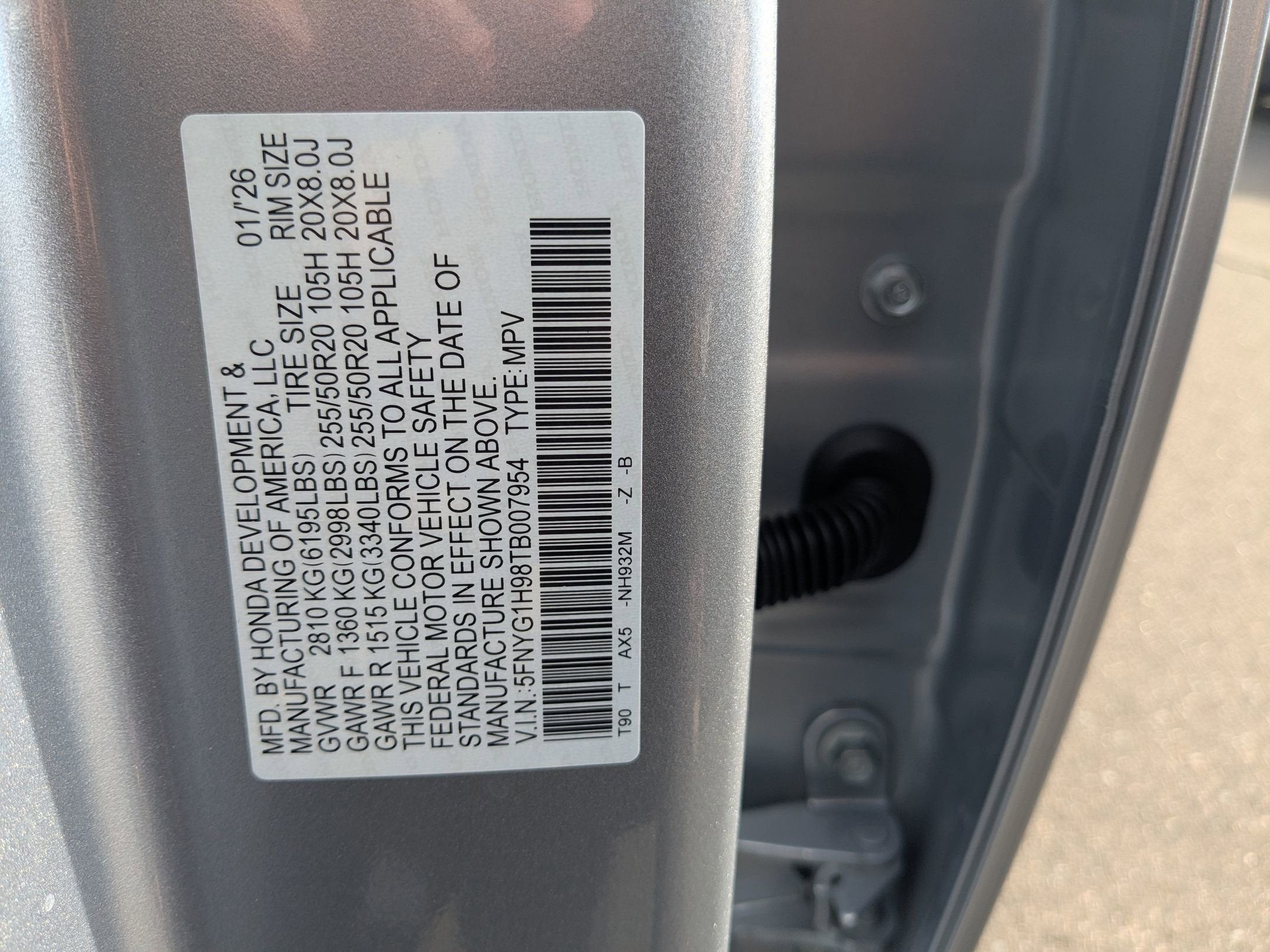 2026 Honda Pilot Black Edition