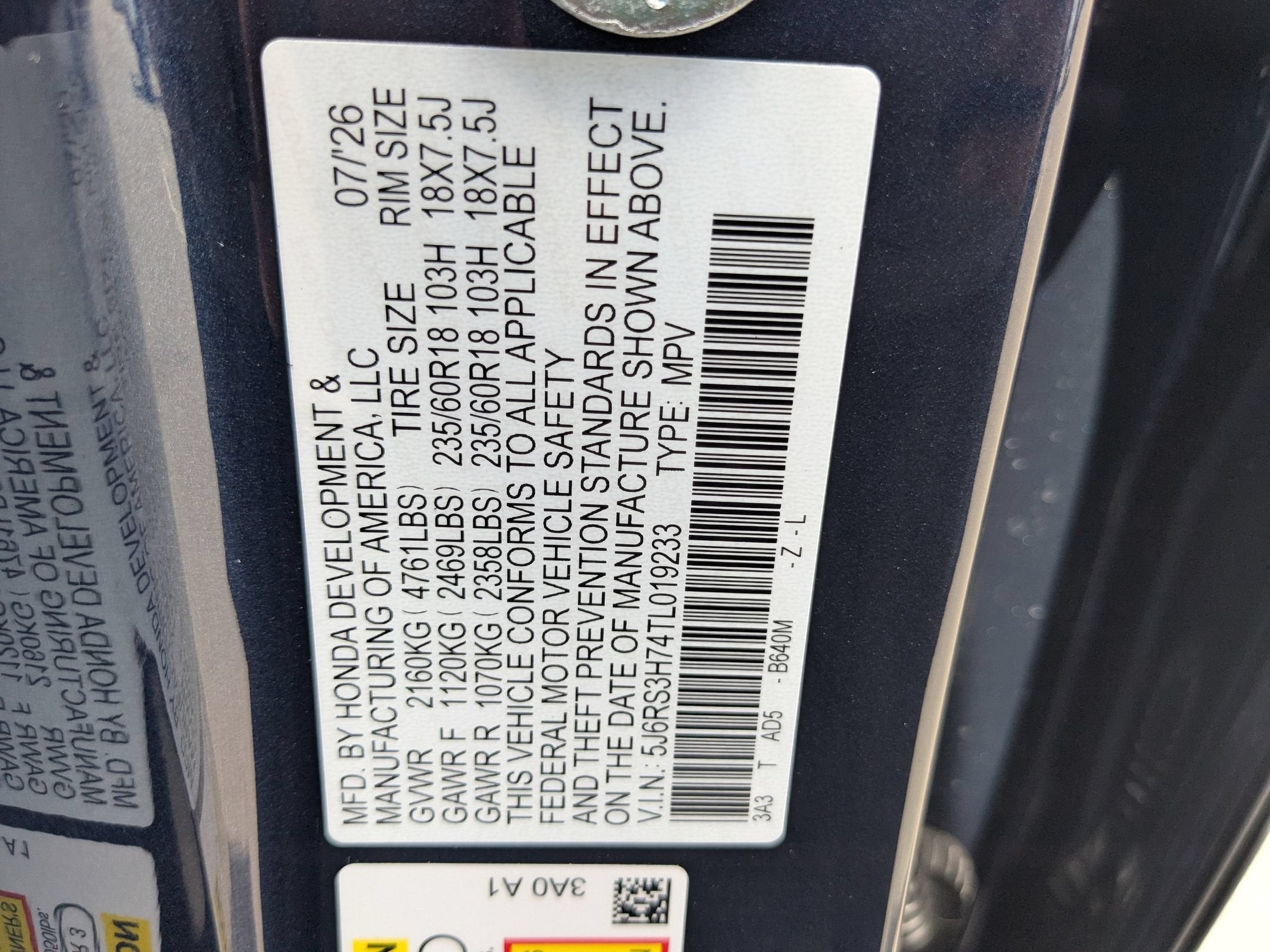 2026 Honda CR-V EX-L