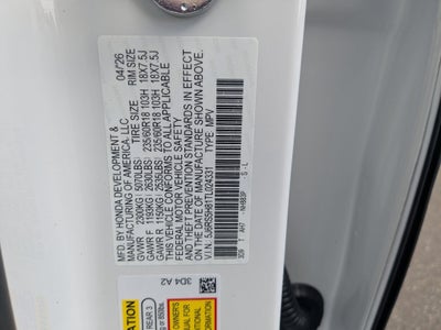 2026 Honda CR-V Hybrid Sport-L
