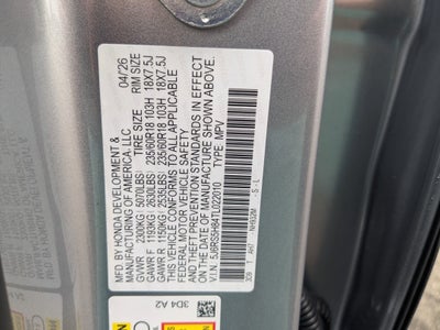 2026 Honda CR-V Hybrid Sport-L