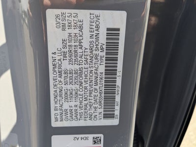 2026 Honda CR-V Hybrid Sport-L