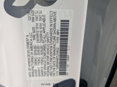 2026 Honda CR-V Hybrid Sport Touring