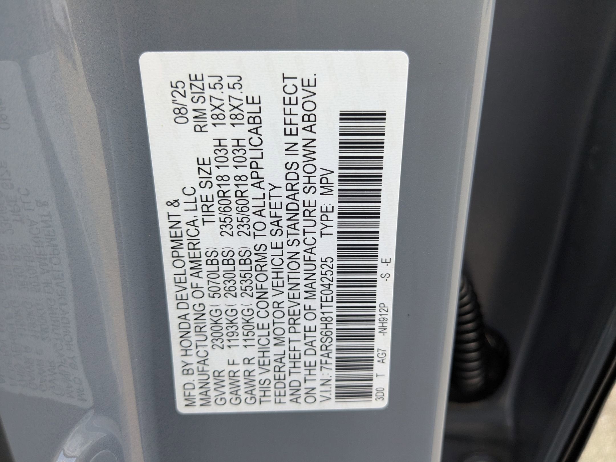 2026 Honda CR-V Hybrid Sport-L