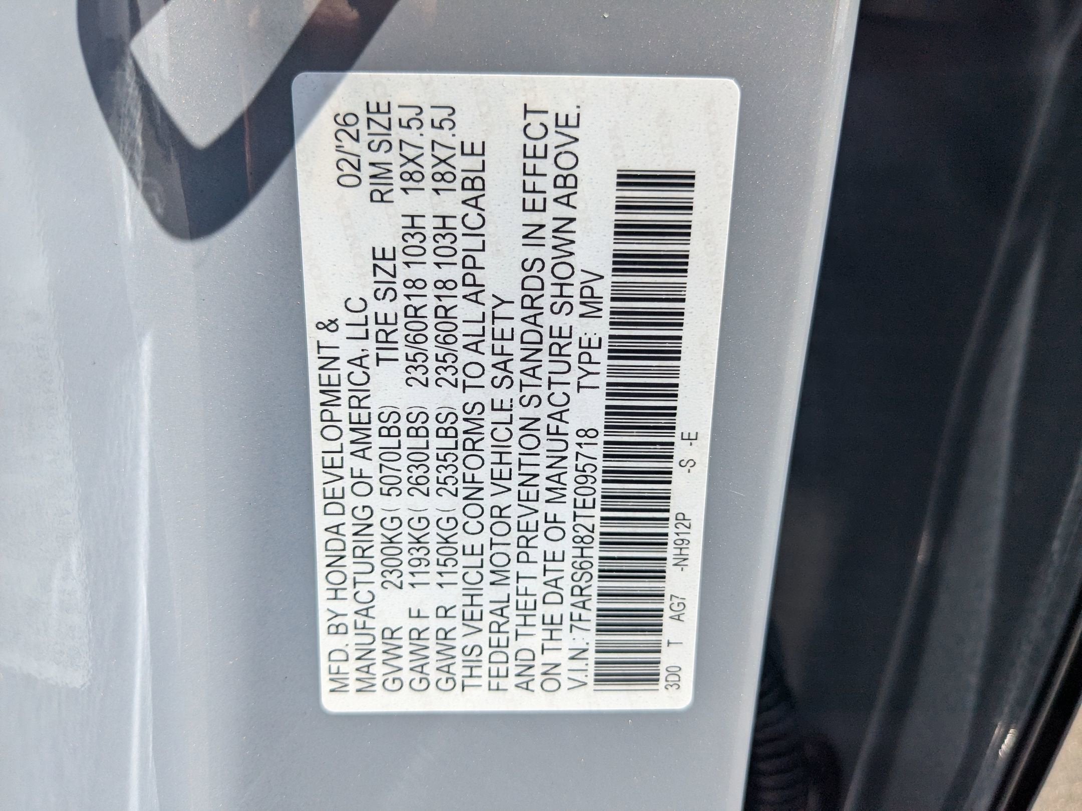 2026 Honda CR-V Hybrid Sport-L