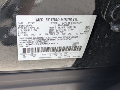 2022 Ford Explorer ST
