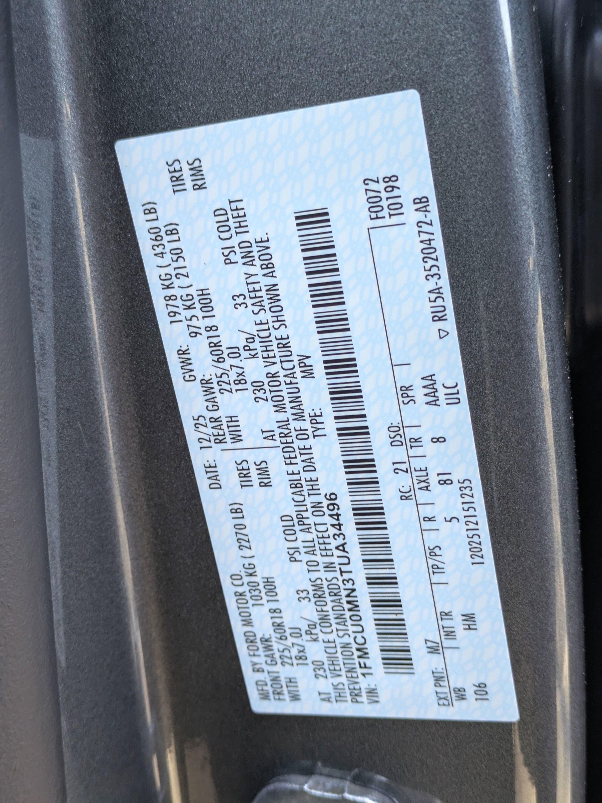 2026 Ford Escape ST-Line