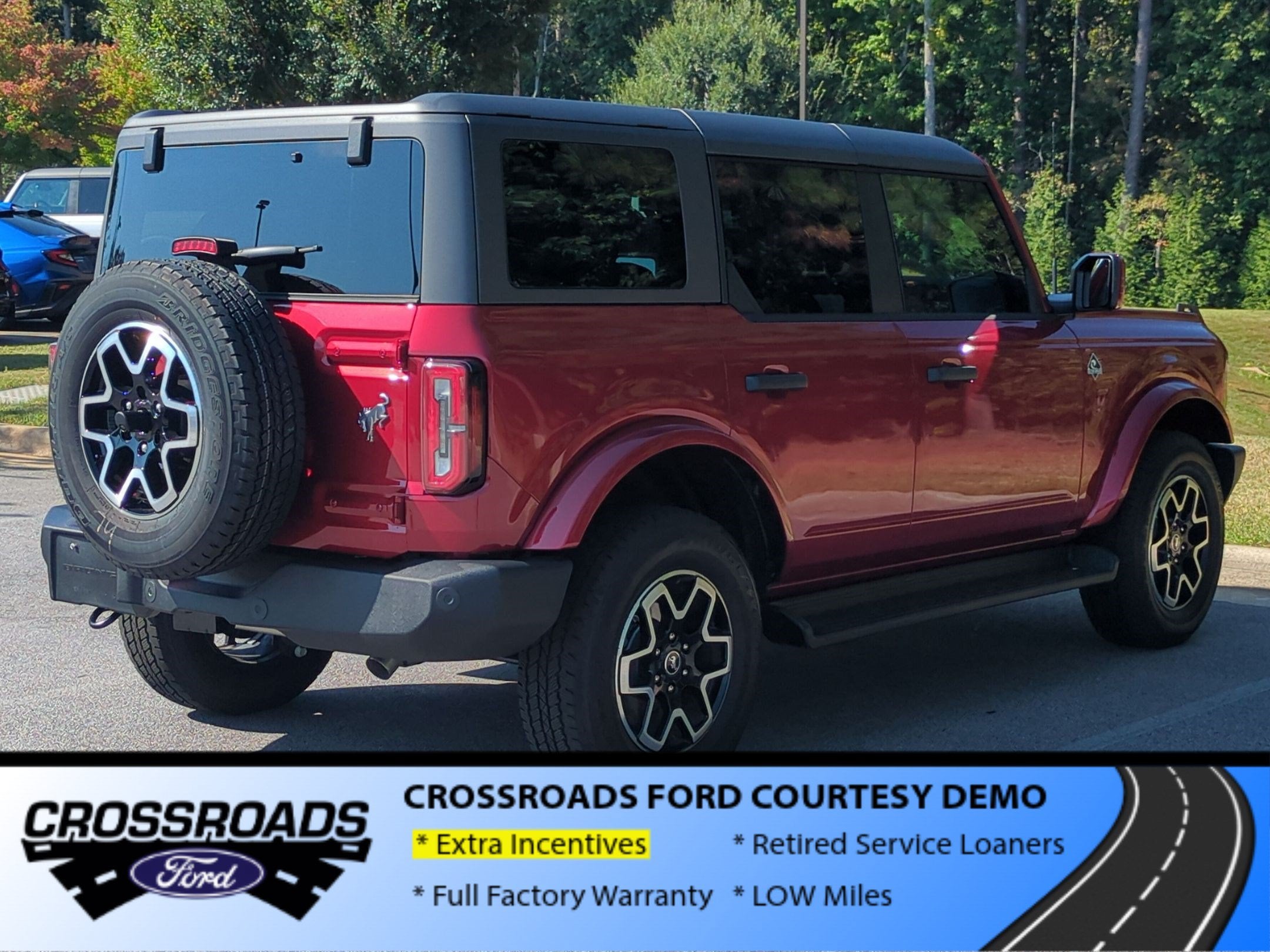 2026 Ford Bronco Outer Banks - Crossroads Courtesy Demo