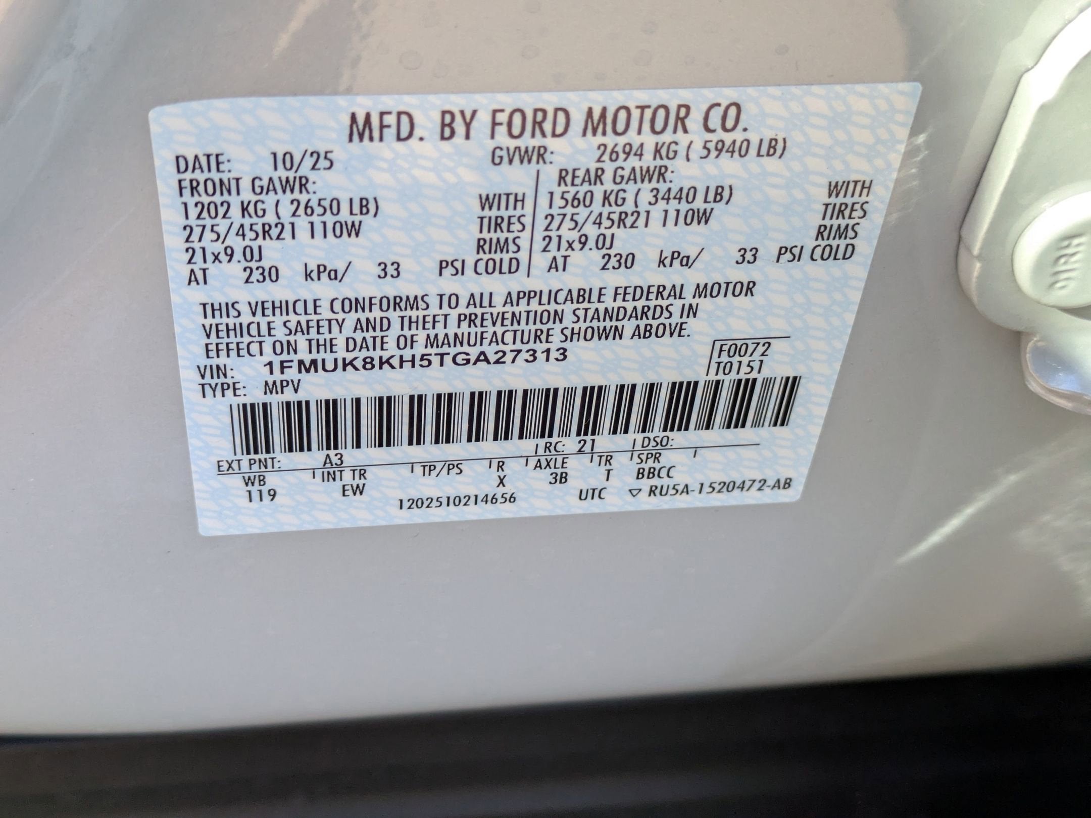 2026 Ford Explorer ST-Line