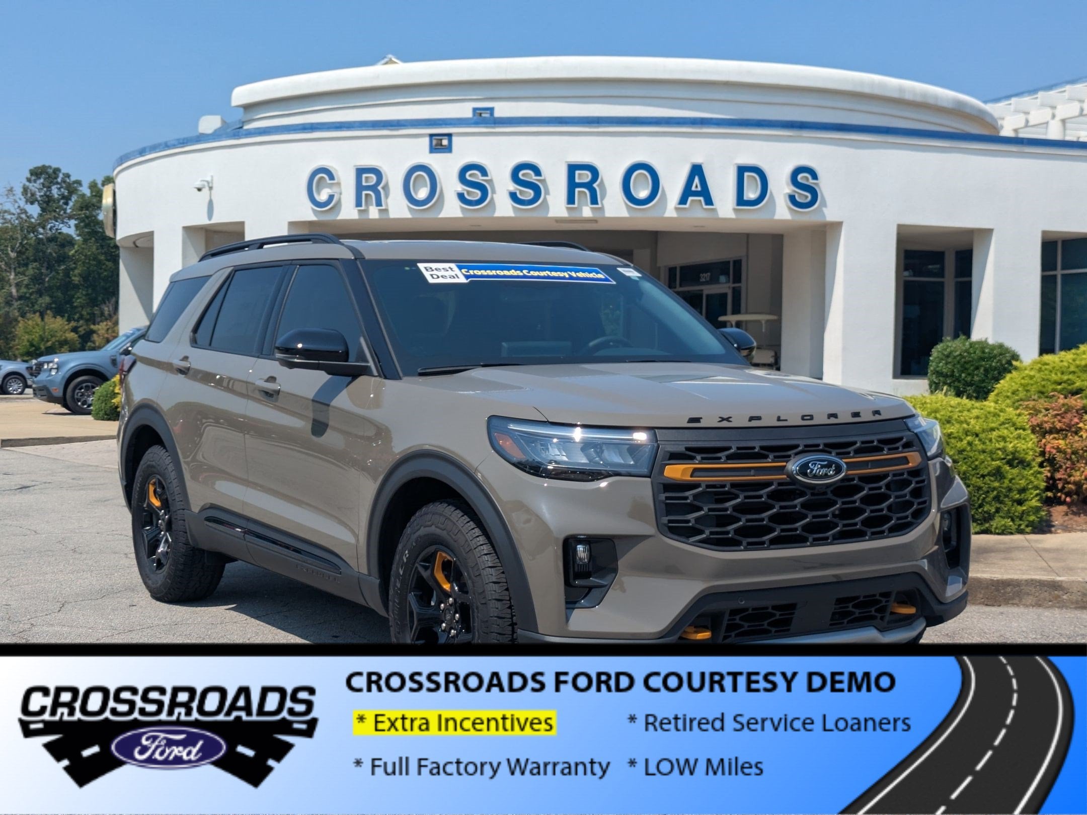 2026 Ford Explorer Tremor - Crossroads Courtesy Demo