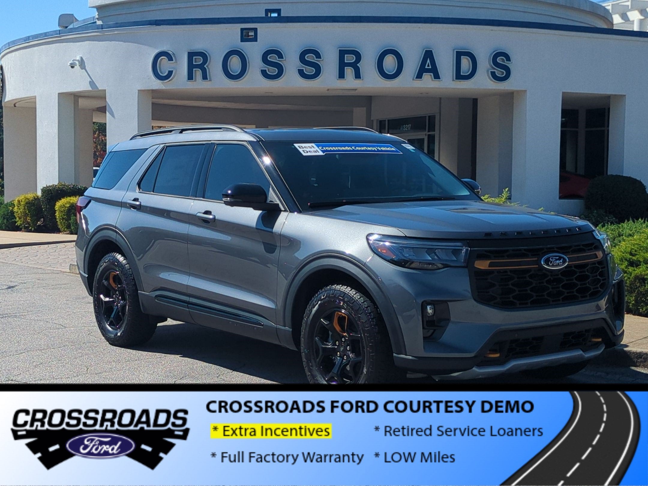2026 Ford Explorer Tremor - Crossroads Courtesy Demo